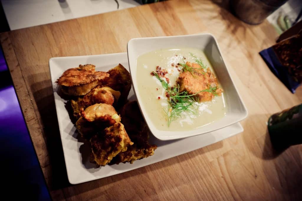 Fenchelsuppe mit scharfen Arme-Ritter-Croutons 2