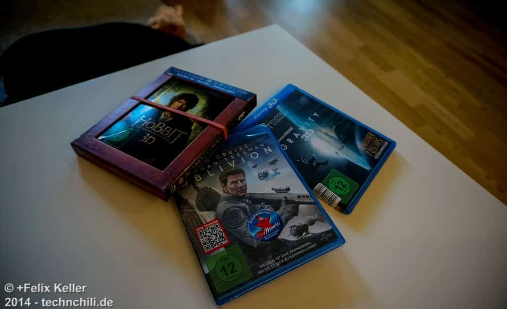 Feiner Filme-Abend mit neuen Blurays Feiner Filme-Abend mit neuen Blurays