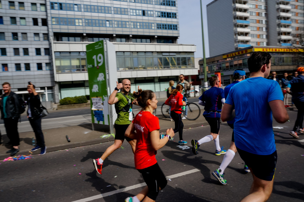 36. Berlin Halbmarathon - ich war dabei
