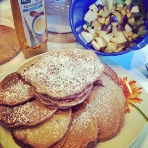 Pancakesonntag - Kakao, Minze, Haferflocken