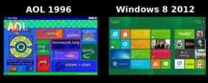 Win 8 vs AOL