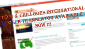 Blognews: technchili goesinternation