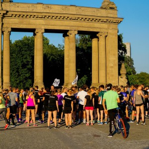 Ab geht er - der Laufpeter!