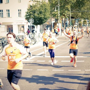 Felix beim Zieleinlauf