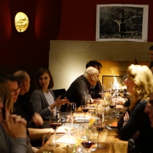 Eine feine gemütliche Runde im Orania Restaurant.JPG